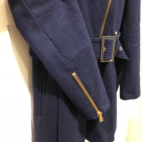 SOLD-Kenneth Cole, Wool Coat, - Picture 2 of 8